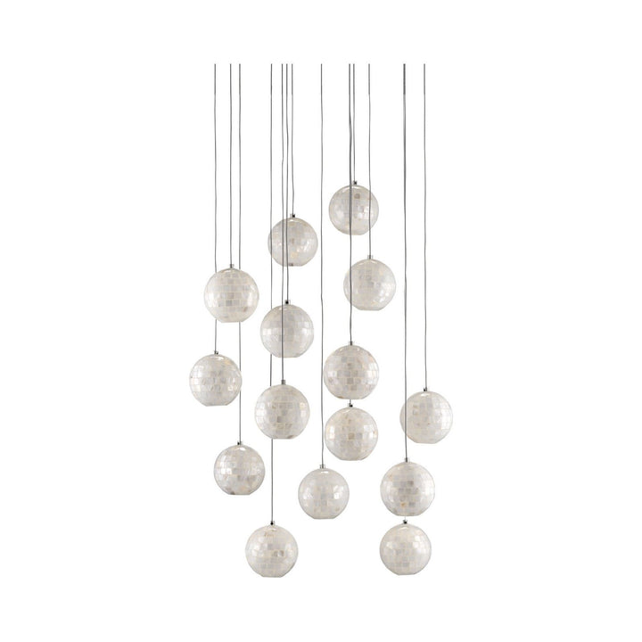 Finhorn 15-Light Round Multi-Drop Pendant