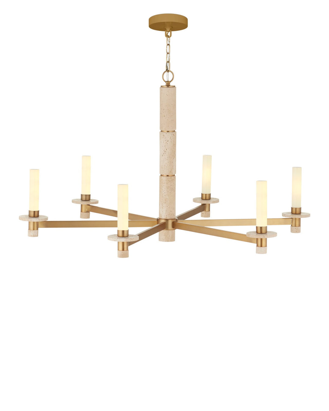 Chandeliers Marcelo Travertine Chandelier