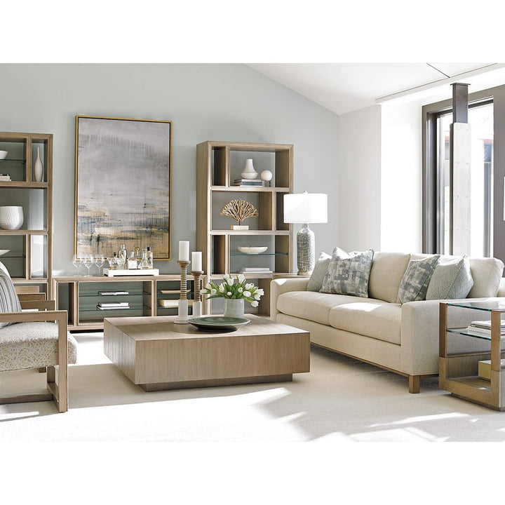 Side Tables Center Stage Rectangular Lamp Table - Shadow Mist