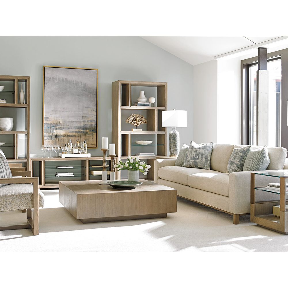 Windsor Open Bookcase - Shadow Mist