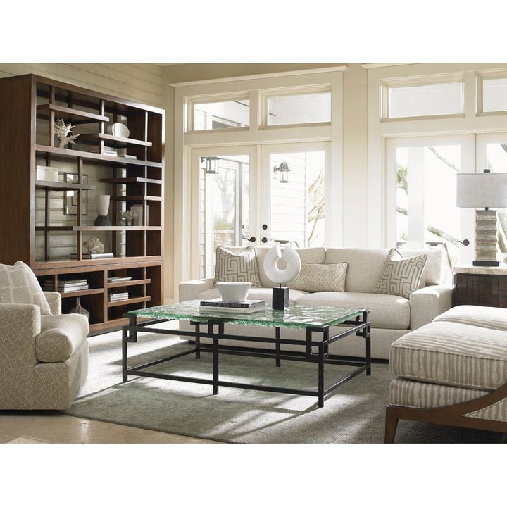 Coffee Tables Hermes Reef Glass Top Cocktail Table - Sebana