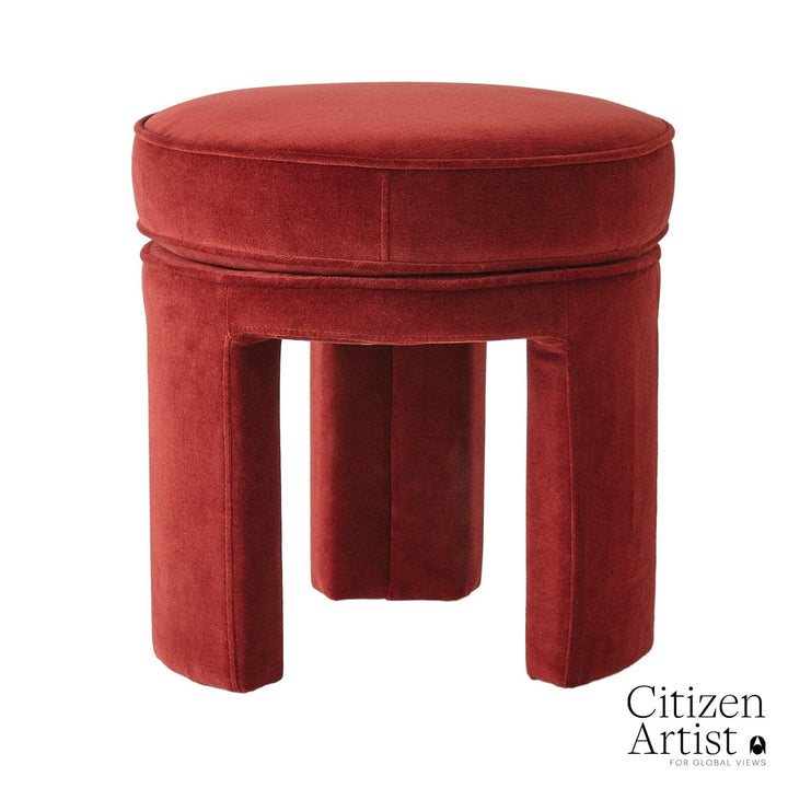 Papu Stool-Global Views-GVSA-FDS2016-Stools & OttomansCayenne-2-France and Son