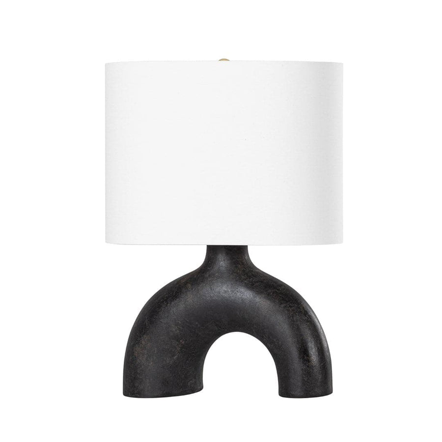 Valhalla 1 Light Table Lamp-Hudson Valley-HVL-L1622-AGB/CEC-Table Lamps-1-France and Son