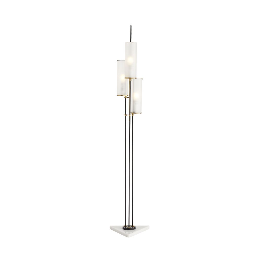 Floor Lamps Korrin Floor Torchiere - Black