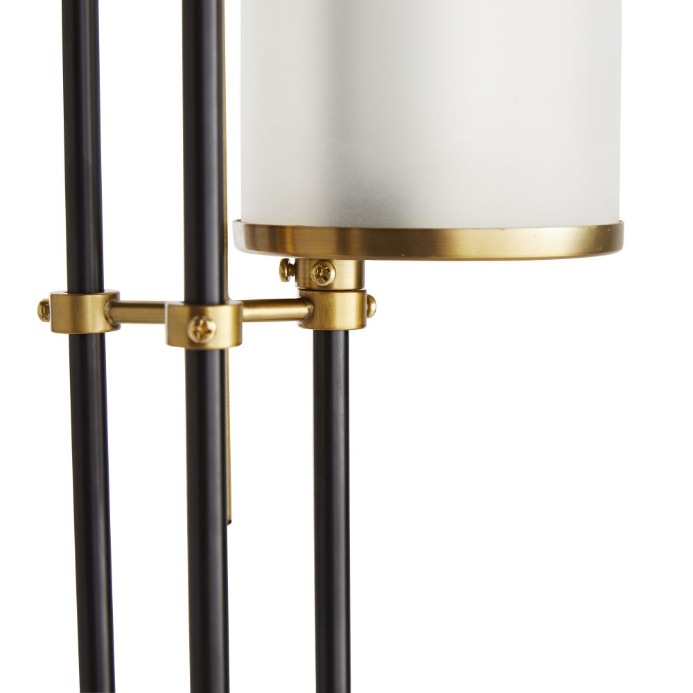 Floor Lamps Korrin Floor Torchiere - Black