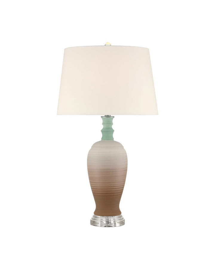 Table Lamps Happy 80's Brown & Pale Blue Table Lamp