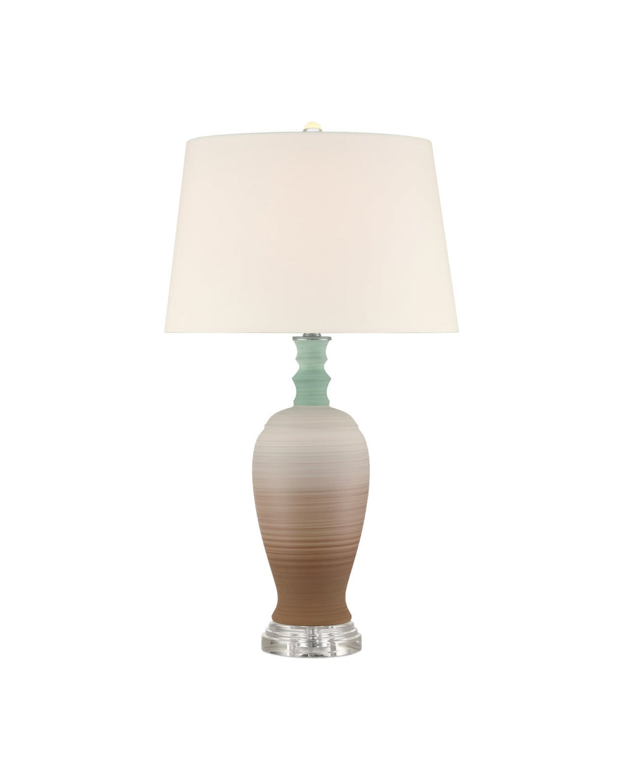 Table Lamps Happy 80's Brown & Pale Blue Table Lamp