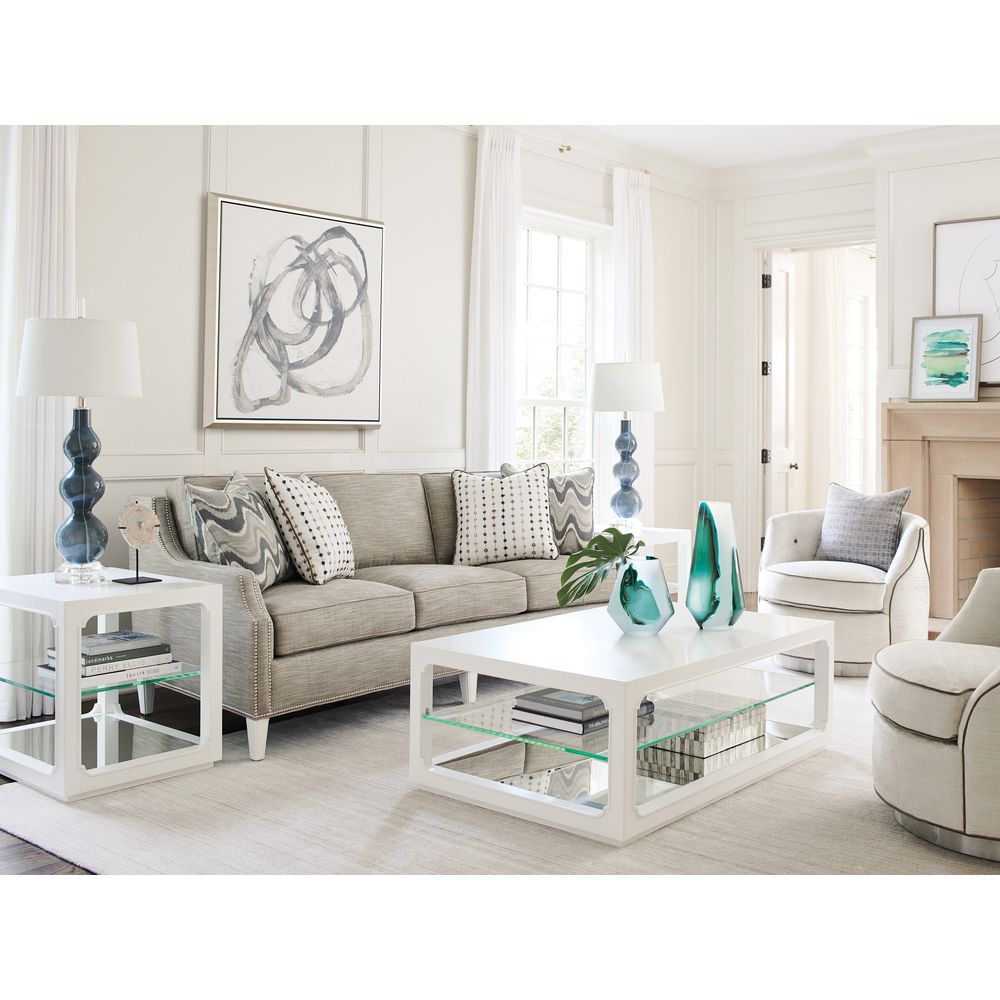 Side Tables Glenwood End Table - Alabaster