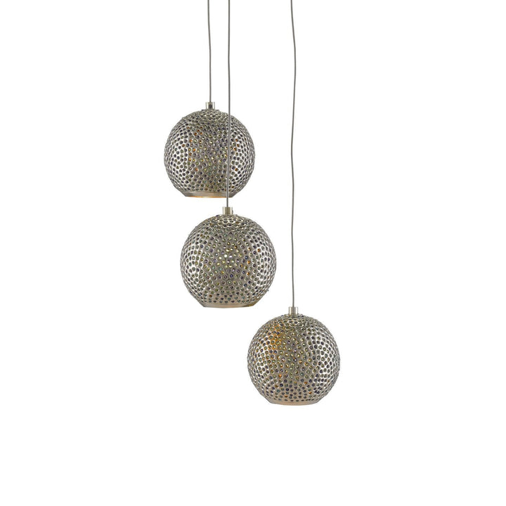 Giro 3-Light Round Multi-Drop Pendant