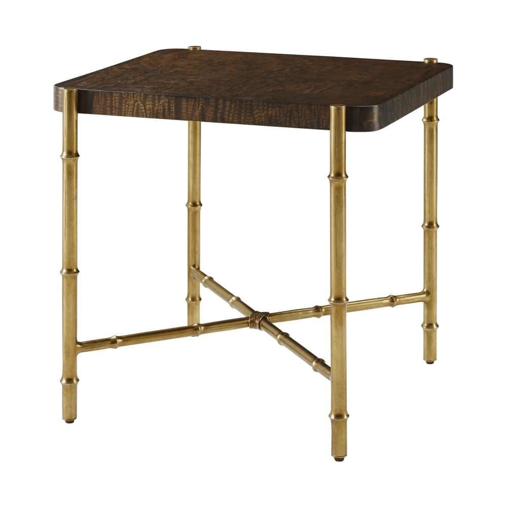 Kesden Side Table-Theodore Alexander-THEO-TA50184.C351-Side TablesPyramid Brown-1-France and Son