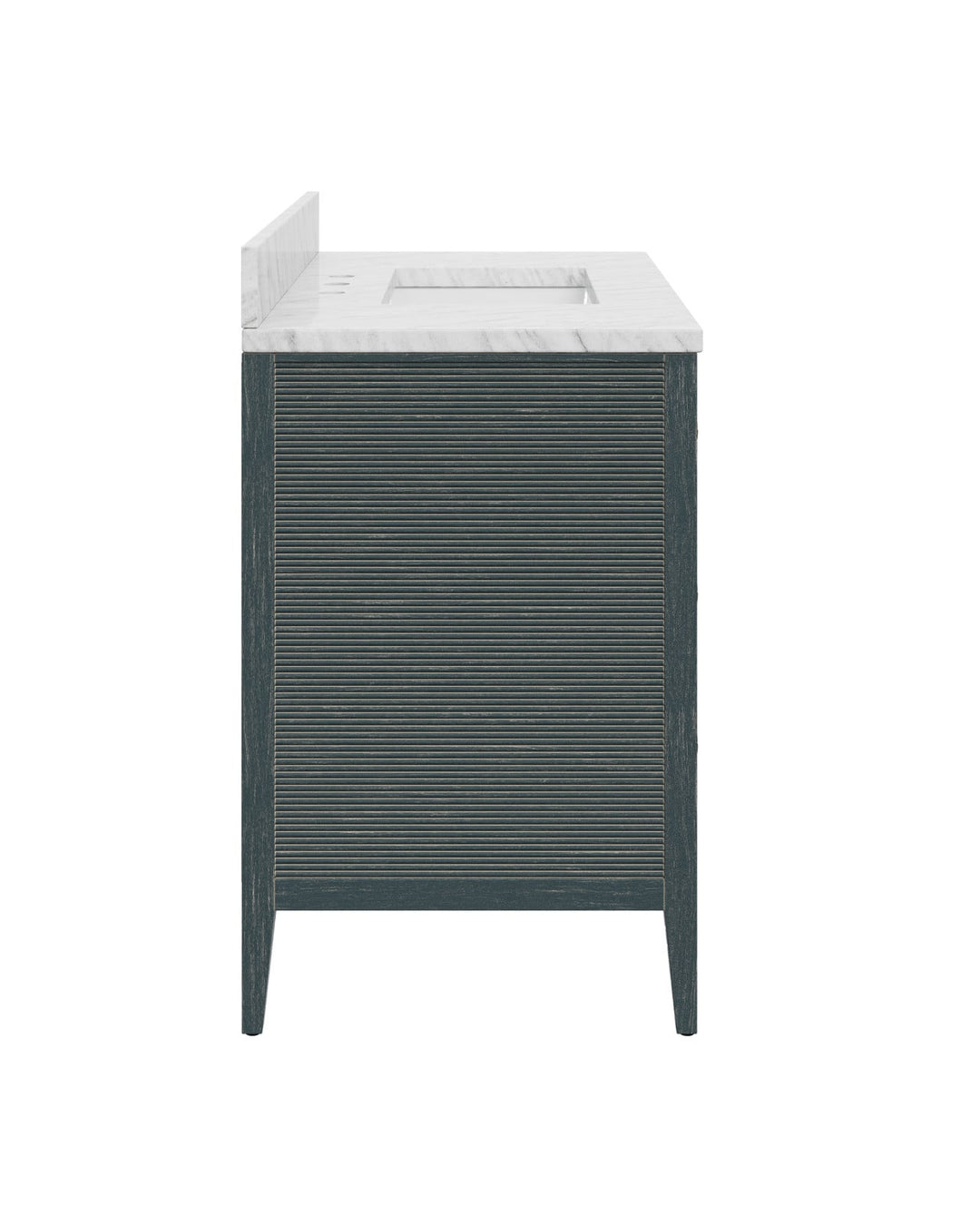 Vanities Santos 36" Vintage Navy Vanity with Rectangular Undermount Sink