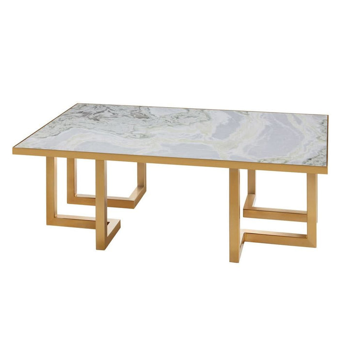 Coffee Tables Geometric Cocktail-Onyx Top
