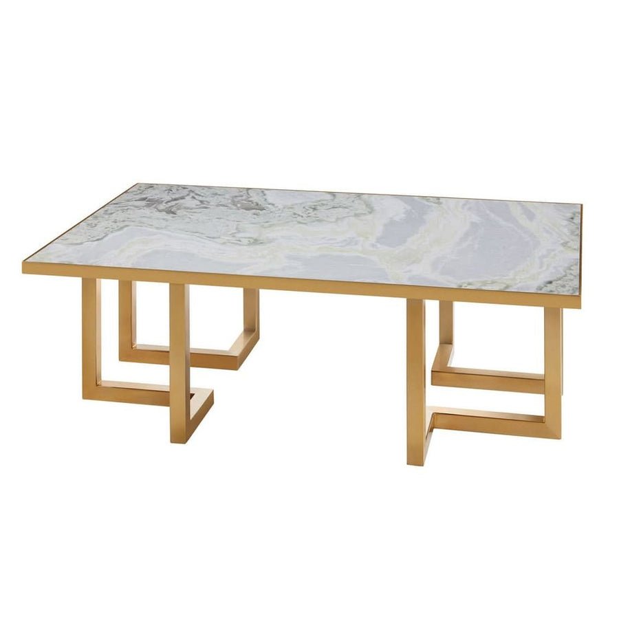 Coffee Tables Geometric Cocktail-Onyx Top