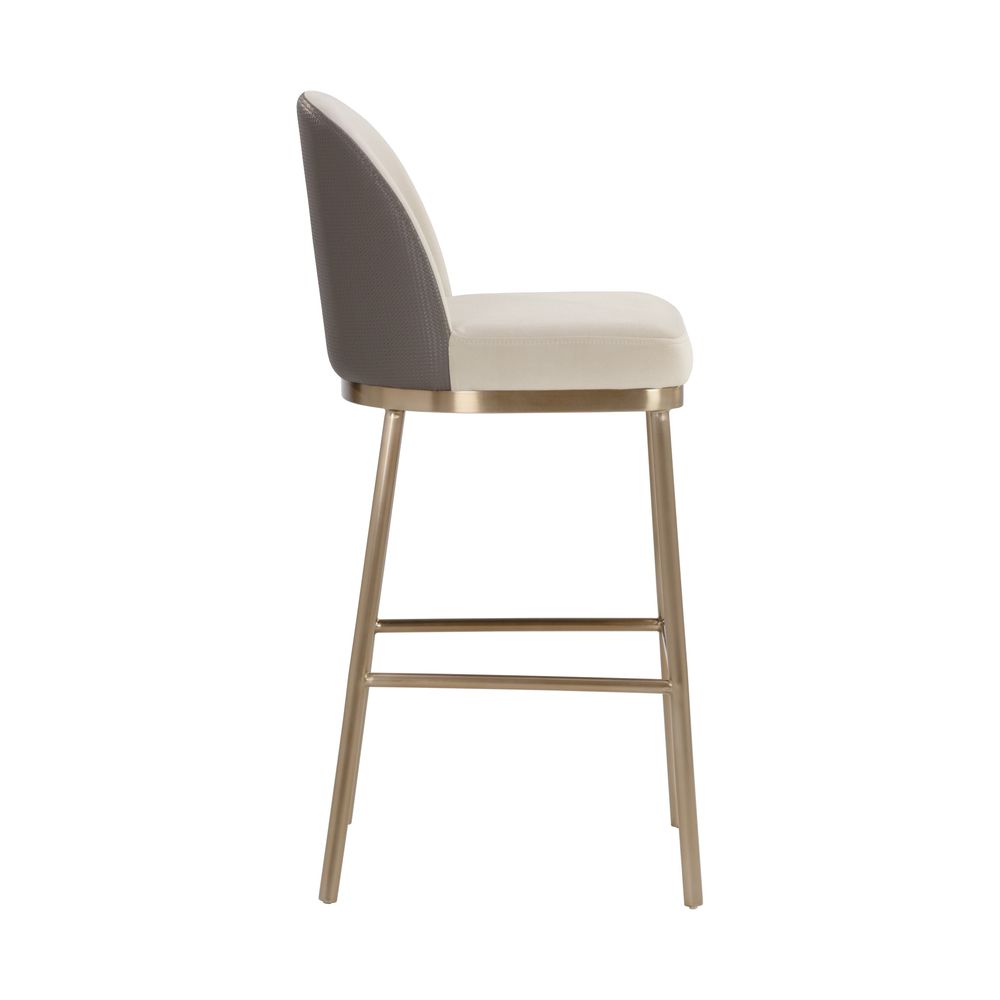 Bar & Counter Stools Lavania Barstool - Meg Taupe / Porcini Taupe