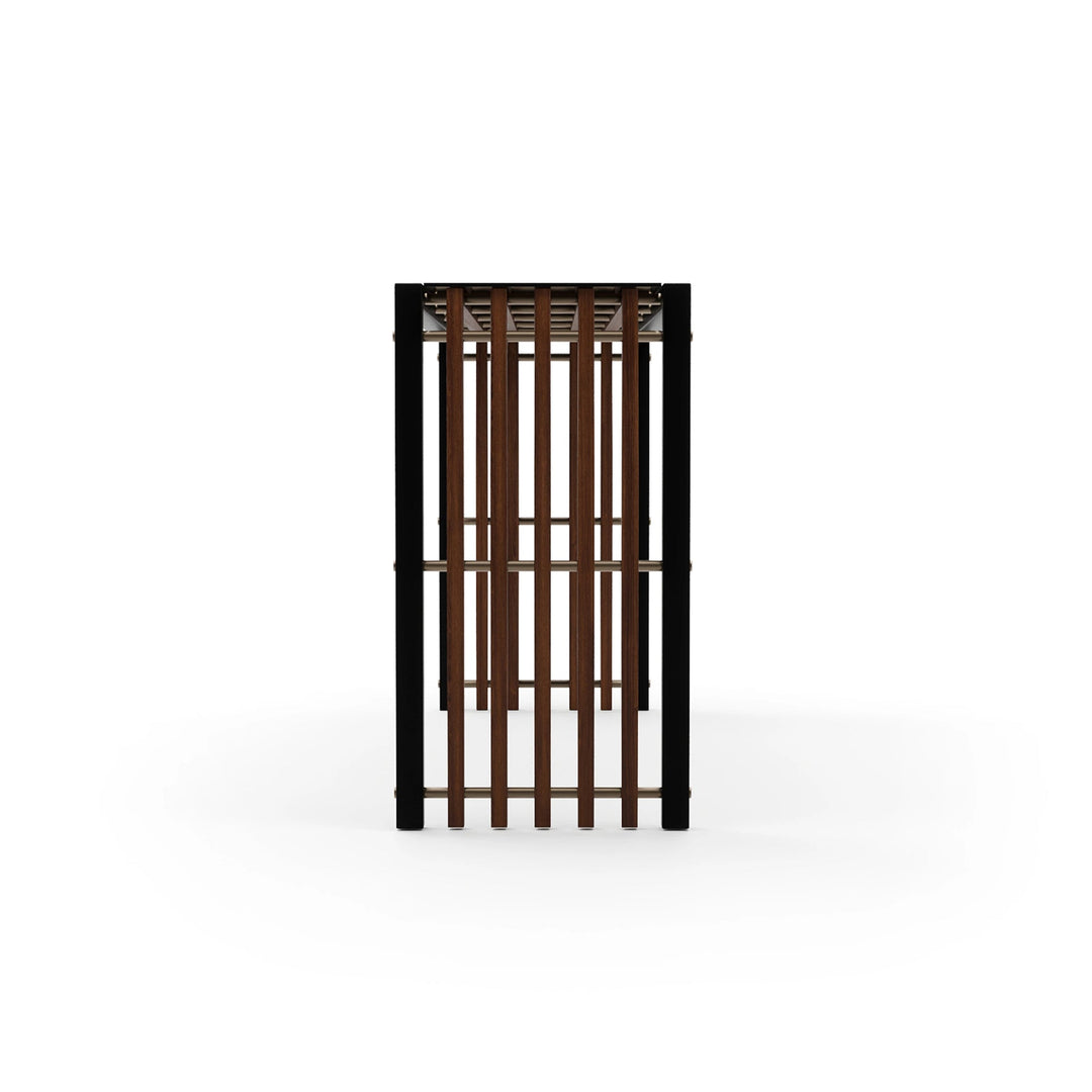 PINSTRIPE DARK CONSOLE TABLE - image 3
