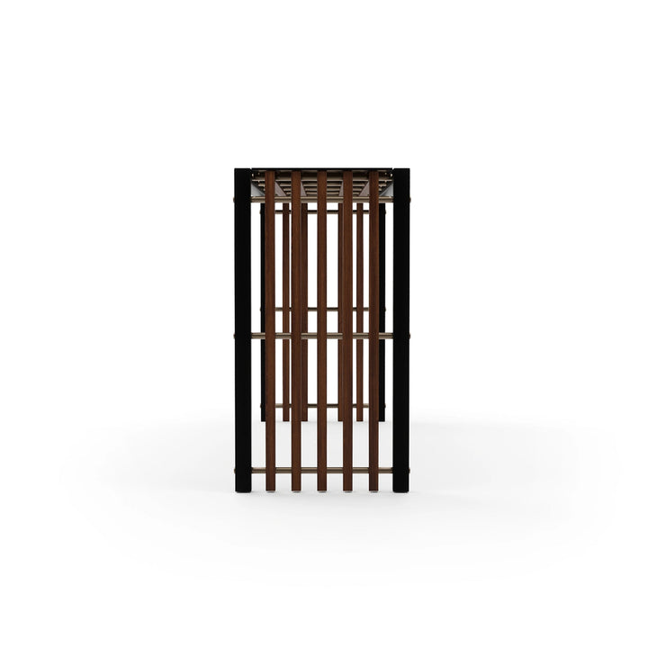 PINSTRIPE DARK CONSOLE TABLE - image 3