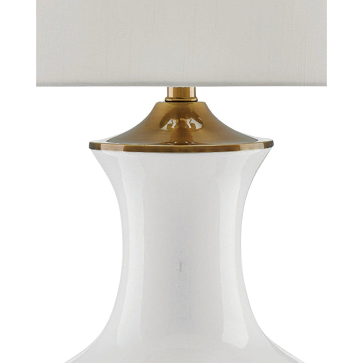 Lilou White Table Lamp