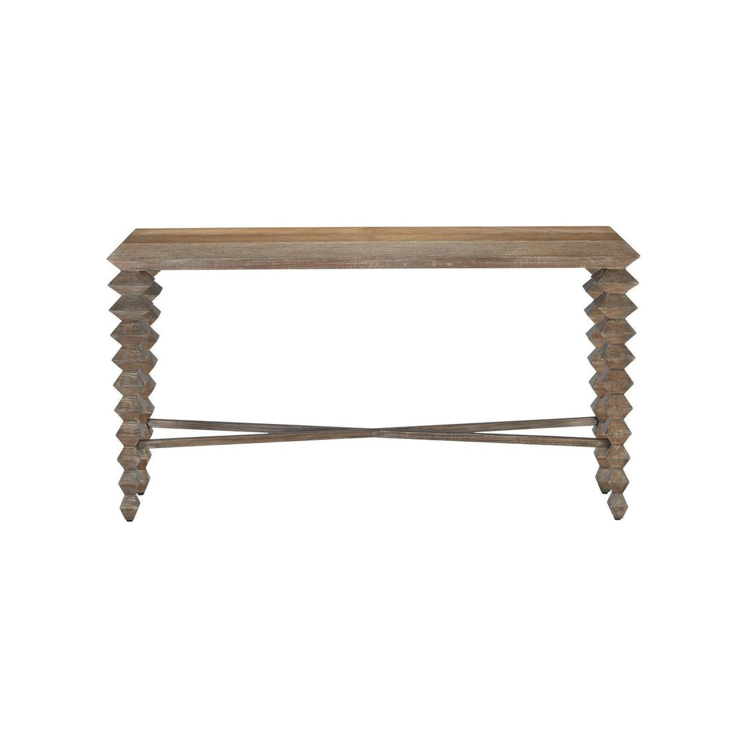 Saranya Light Pepper Console Table