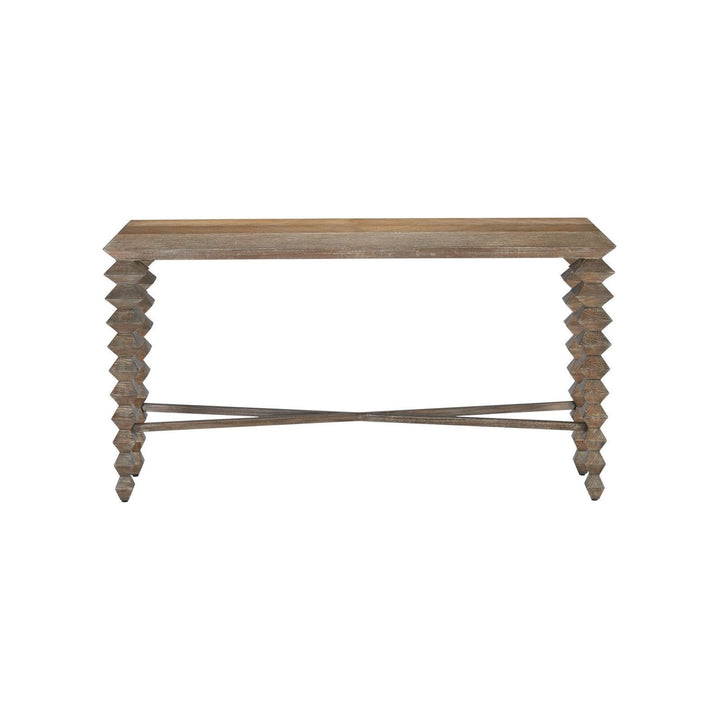 Saranya Light Pepper Console Table