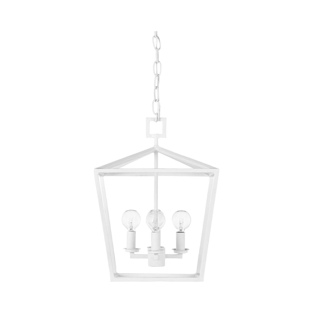 Denison Small White Lantern