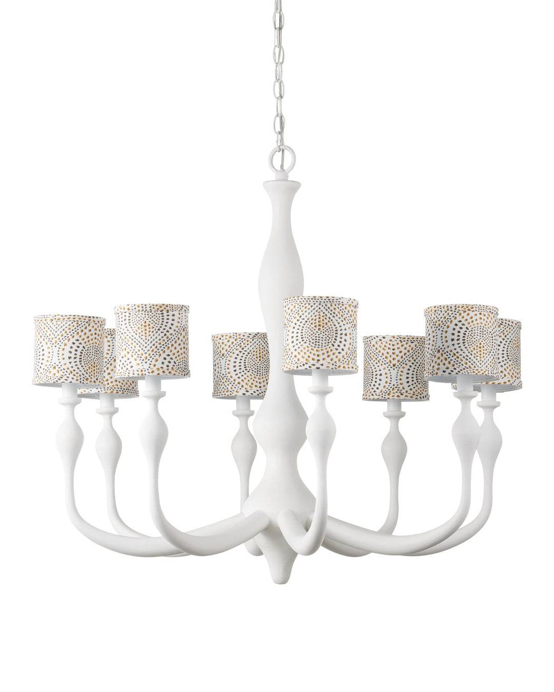 Chandeliers Ludwig White Chandelier