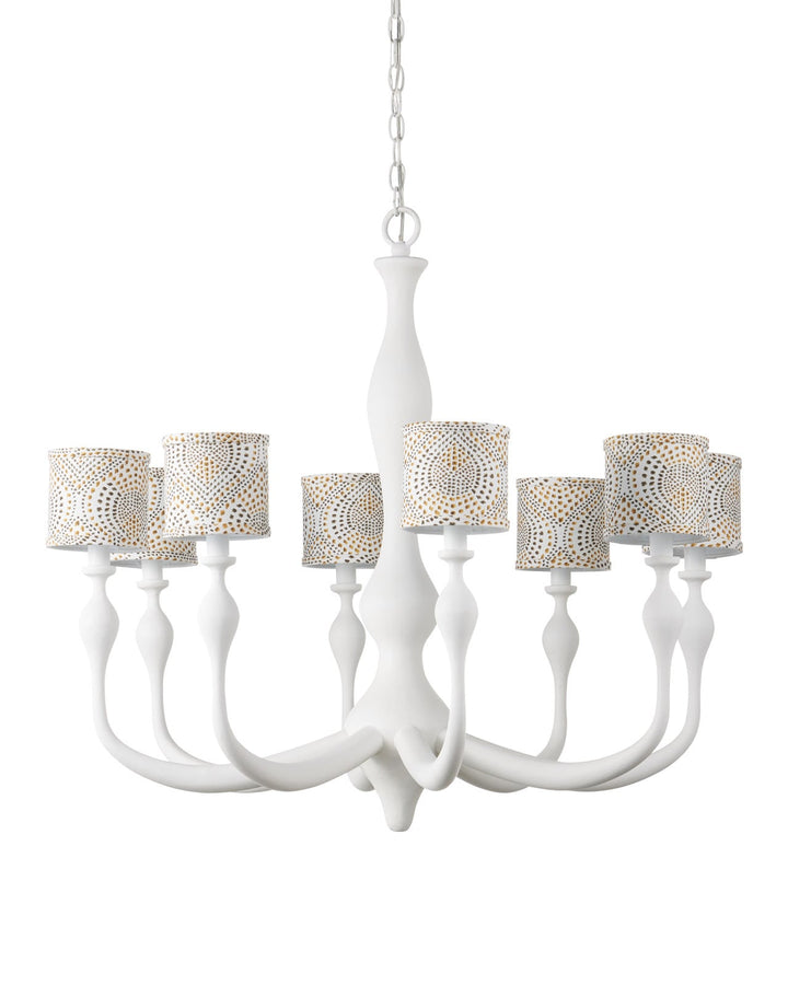 Chandeliers Ludwig White Chandelier