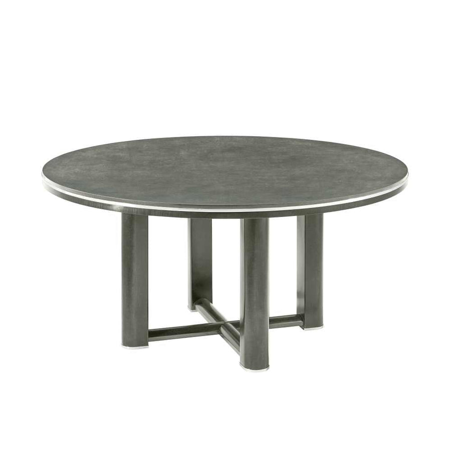 Wooden Round Dining Table-Theodore Alexander-THEO-TA54135.C363-Dining Tables-1-France and Son