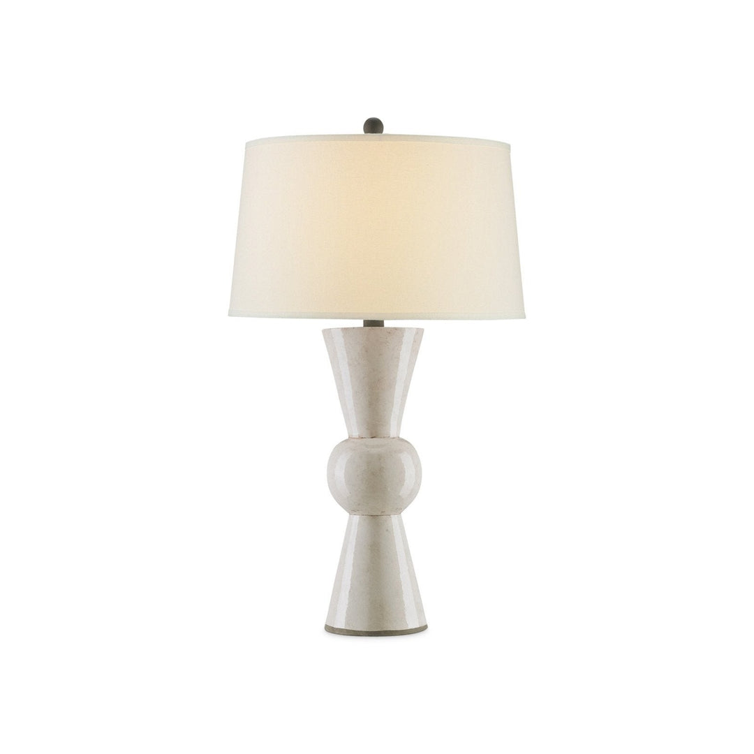 Upbeat White Table Lamp