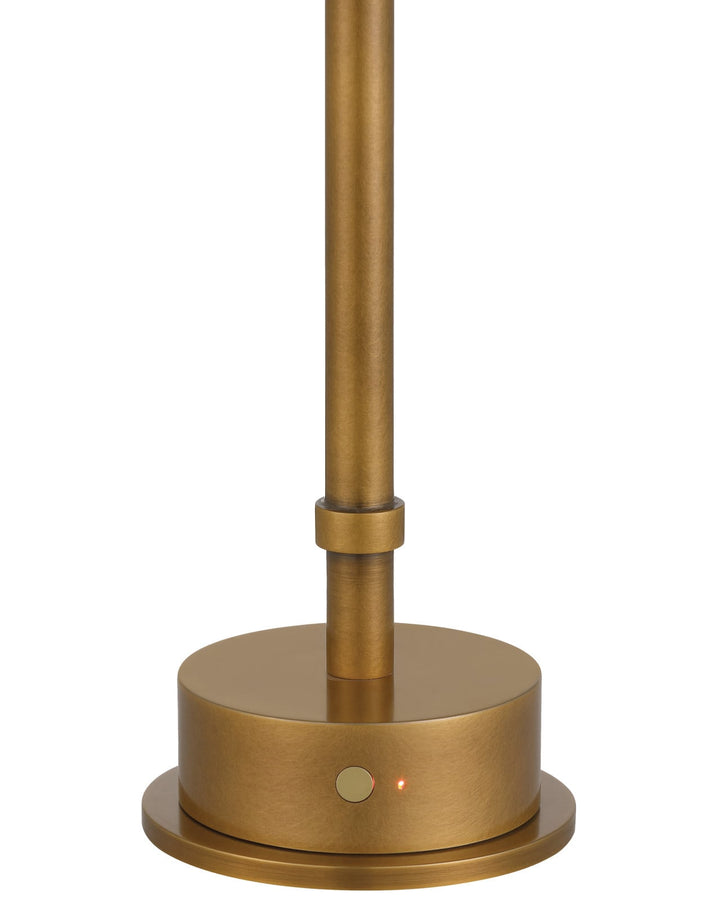 Table Lamps Paseo Brass Cordless Table Lamp