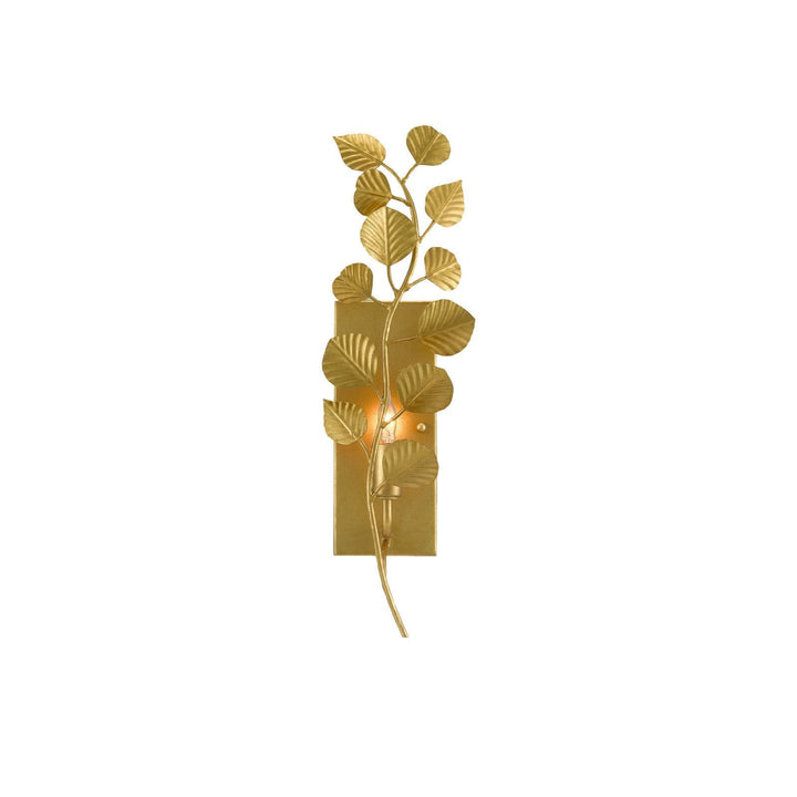 Golden Eucalyptus Wall Sconce