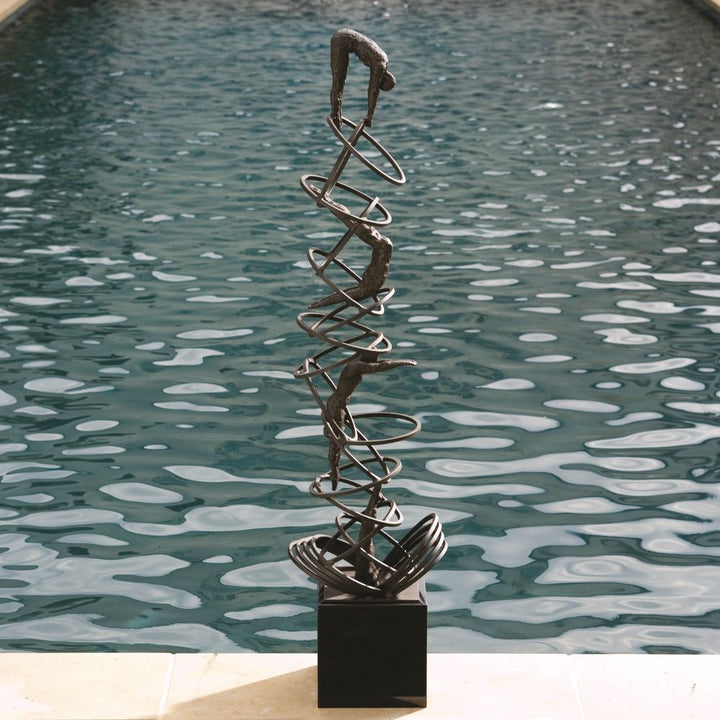 Decorative Objects Diver Sculpture