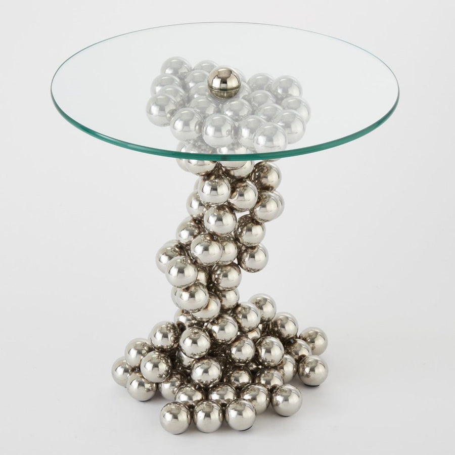 Side Tables Sphere Table-Nickel