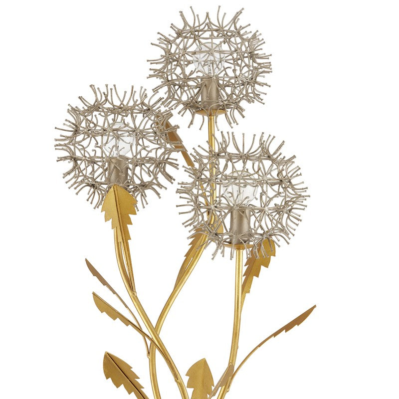 Dandelion Silver & Gold Floor Lamp-Currey-CURY-8000-0137-Floor Lamps-4-France and Son