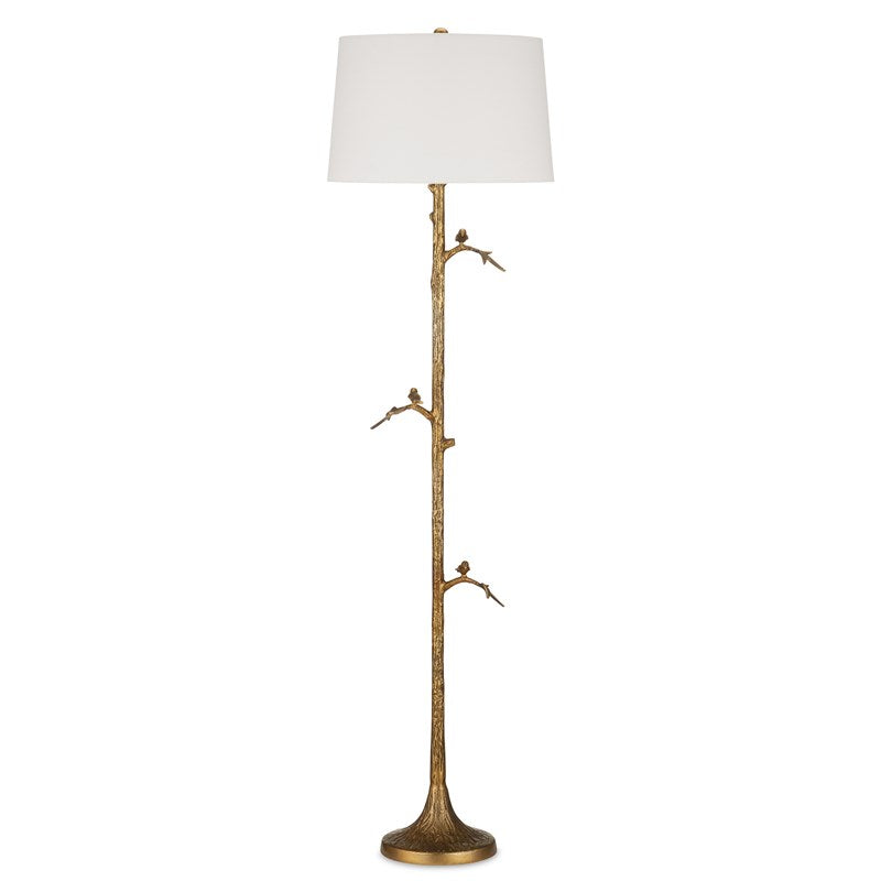Piaf Brass Floor Lamp-Currey-CURY-8000-0150-Floor Lamps-2-France and Son