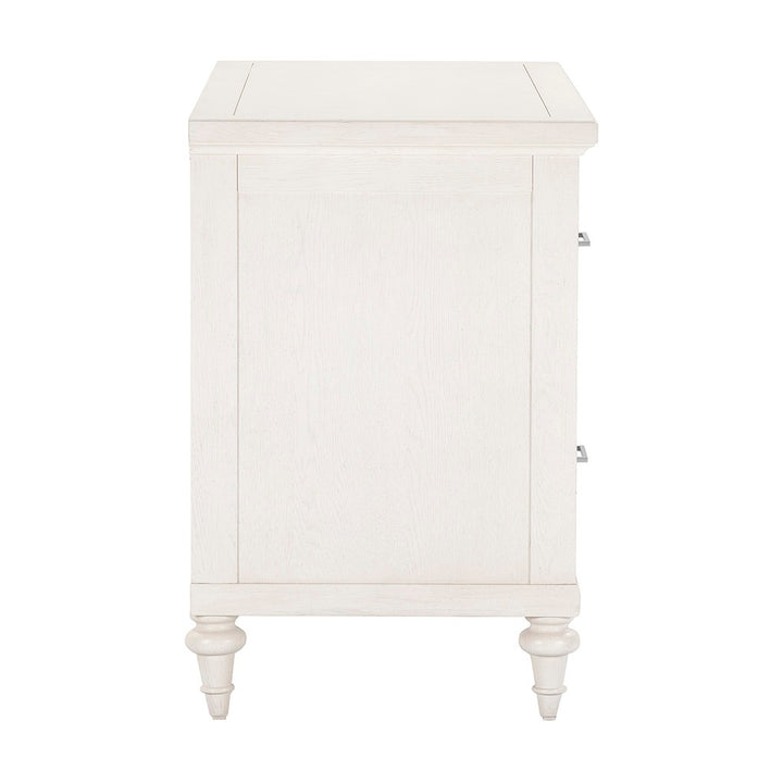 Portofino Lateral File - Linen - White Oak Solids