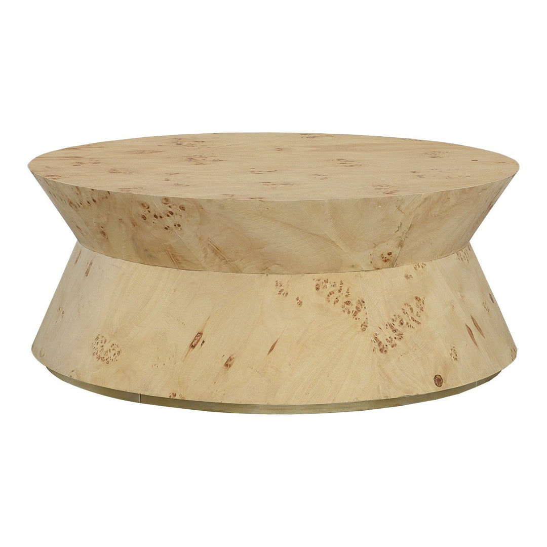 Sequoia Round Cocktail Table - Burl