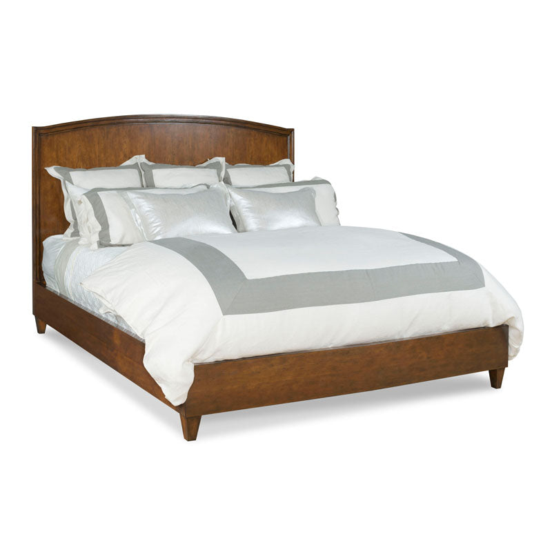 Tranquility Bed-Woodbridge Furniture-WOODB-8008-10K-BedsKing-Bordeaux Finish-1-France and Son