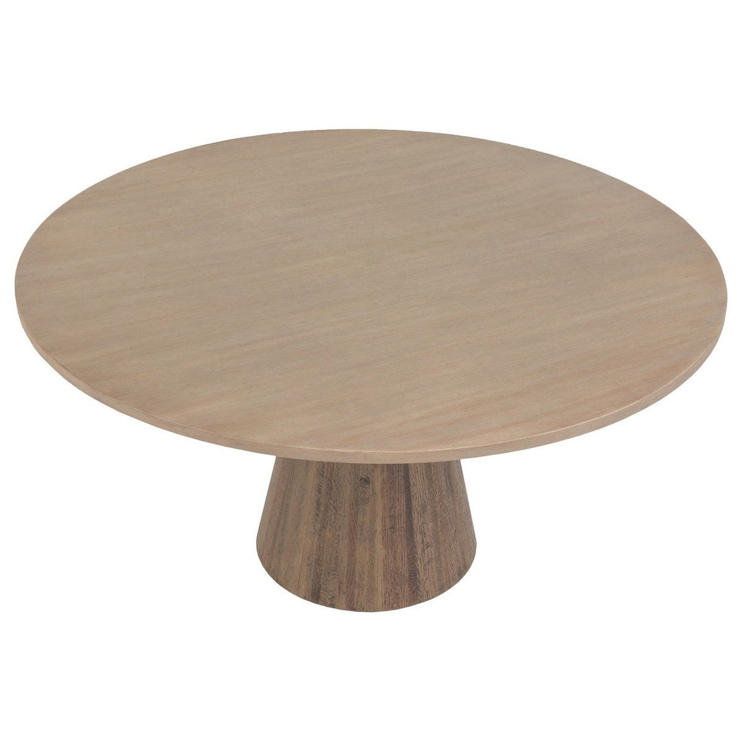 Everett Dining Table - Biscotti - Red Oak