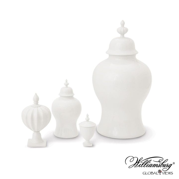 Beaufort Flame Bottle-Global Views-GVSA-4.80110-Decorative ObjectsWhite-2-France and Son