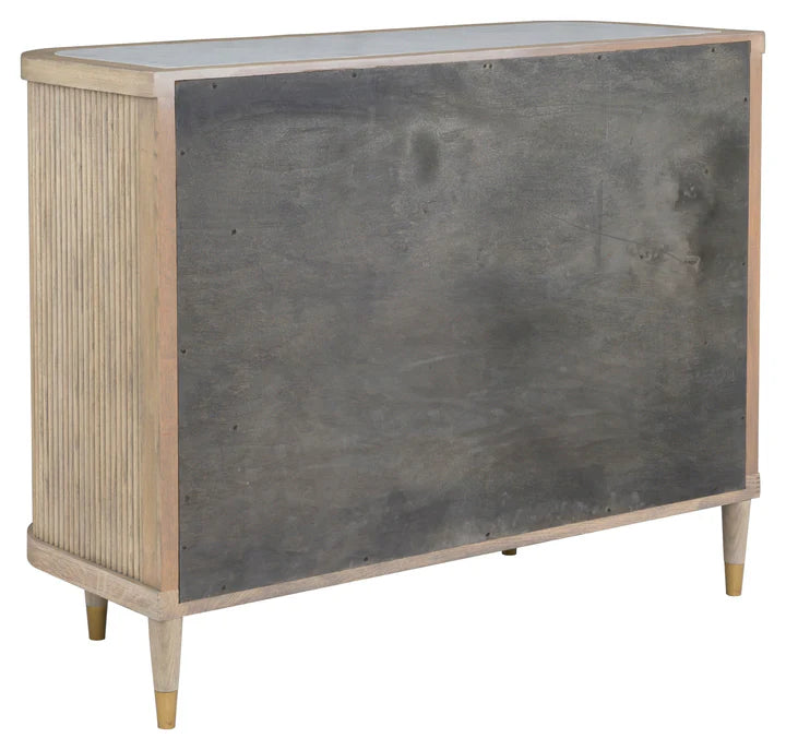 Everett Two Door Demilune Credenza