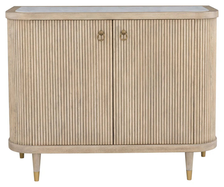 Everett Two Door Demilune Credenza
