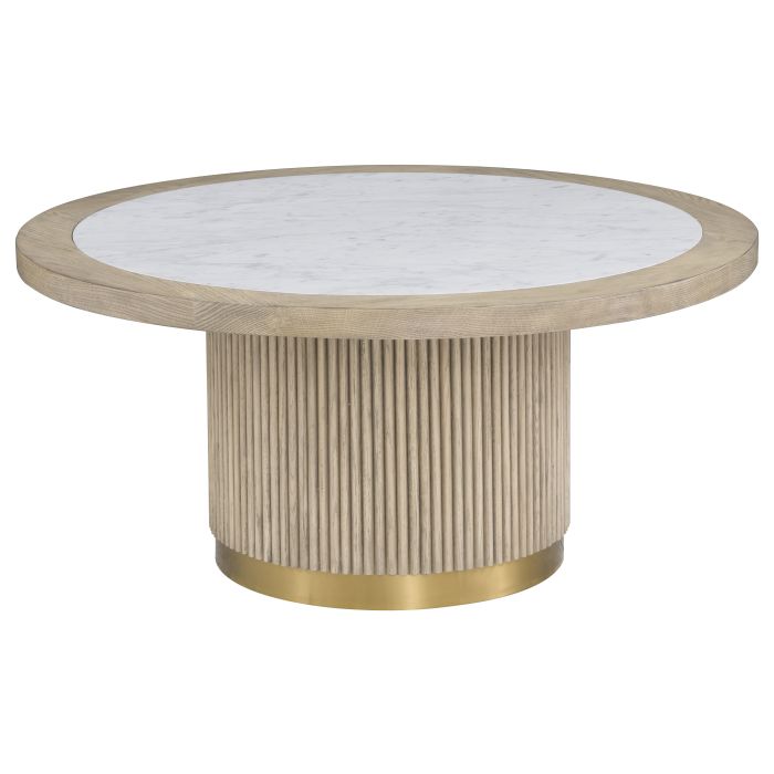 Coffee Tables Everett Large Round Bunching Cocktail Table
