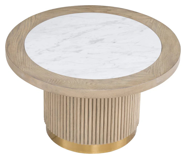 Everett Small Round Bunching Cocktail Table