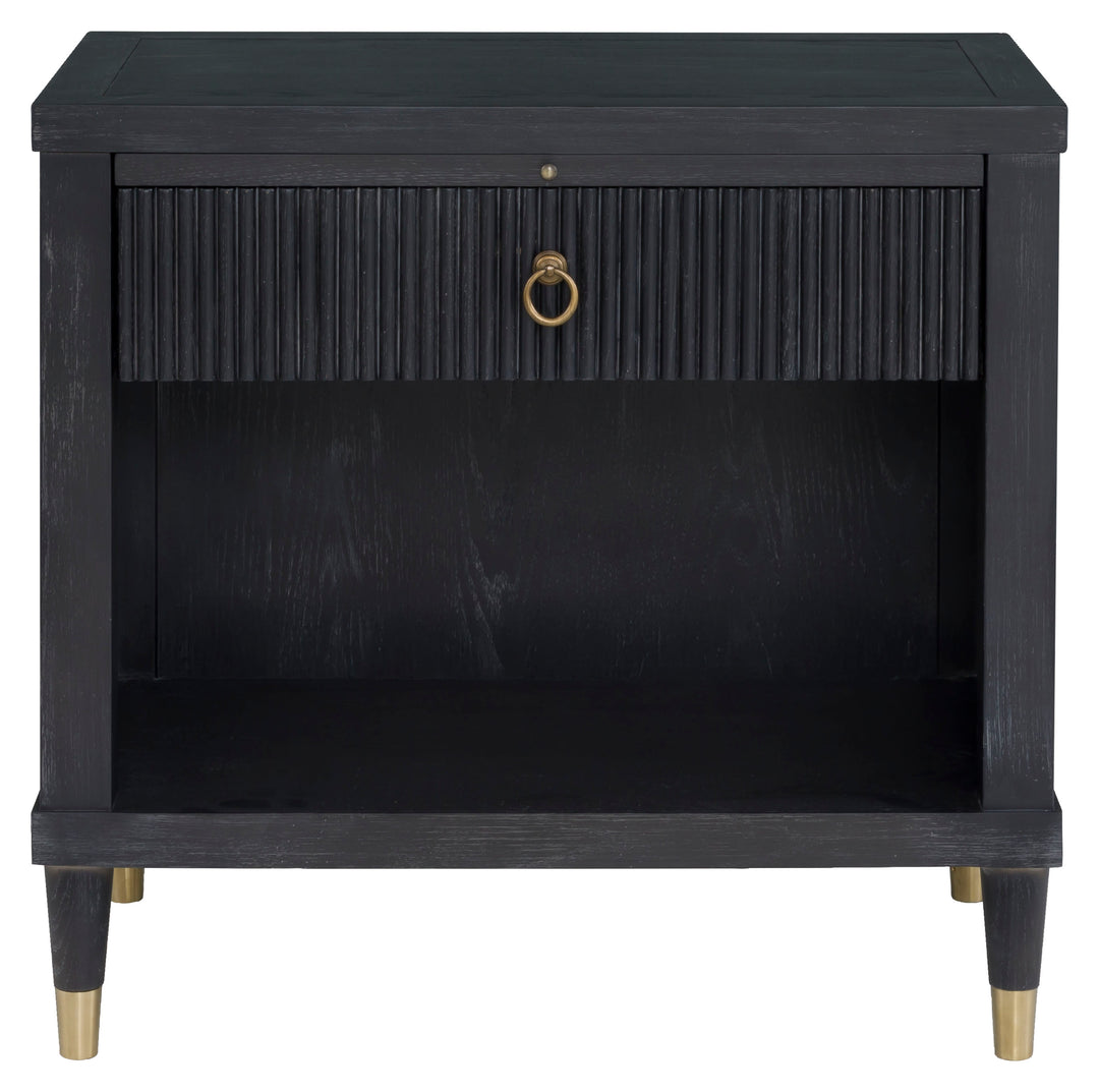 Everett One Drawer Rectangular Nightstand