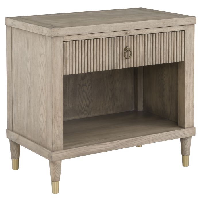 Nightstands Everett One Drawer Rectangular Nightstand