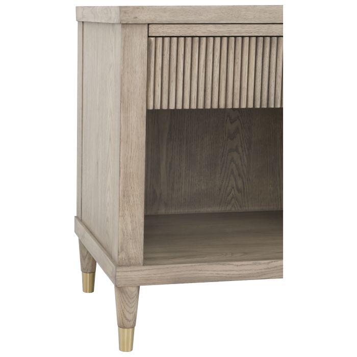 Everett One Drawer Rectangular Nightstand