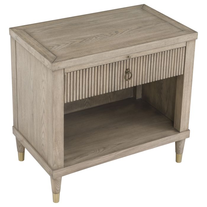 Nightstands Everett One Drawer Rectangular Nightstand