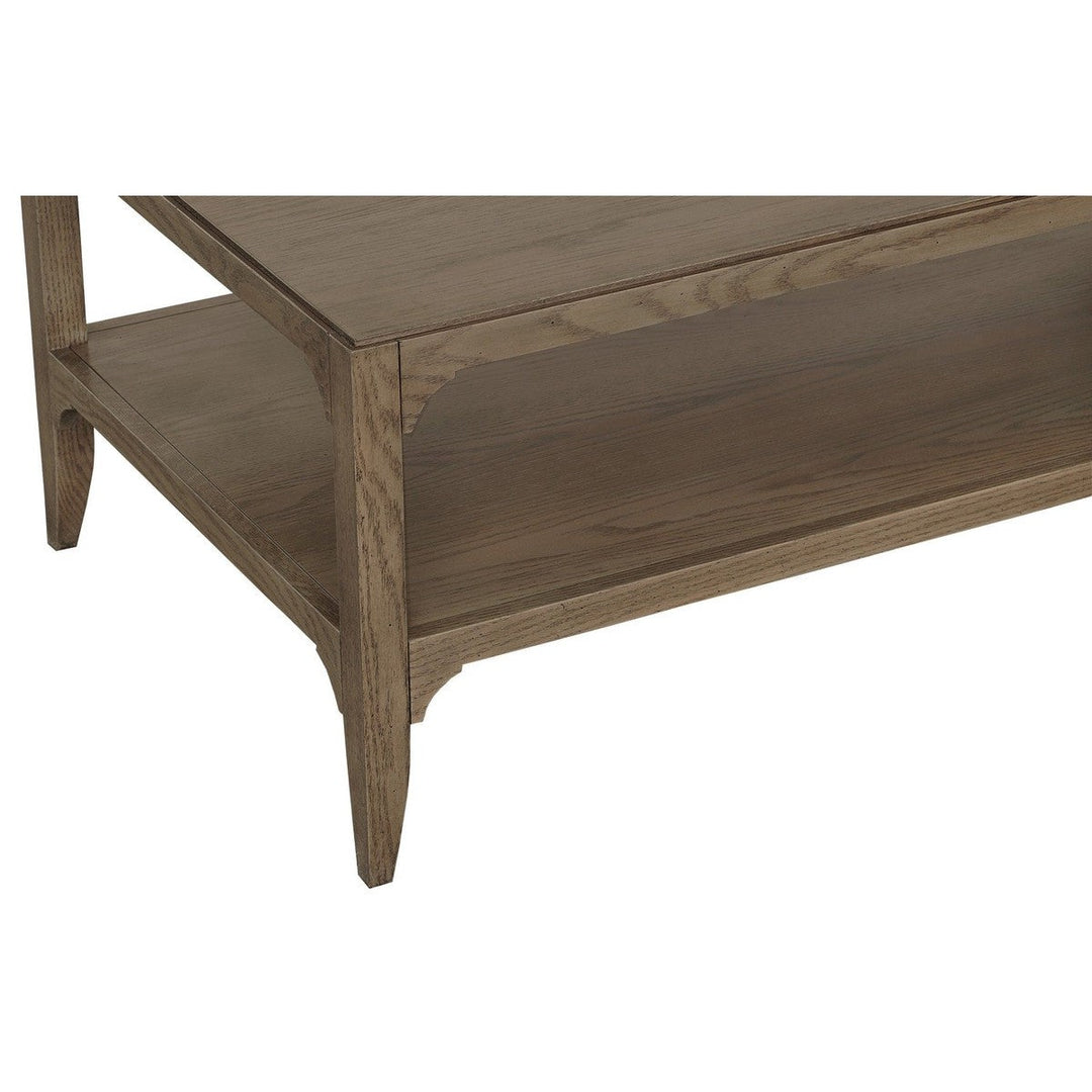 Kendrick Cocktail Table - Modern Truffle - Red Oak Solids