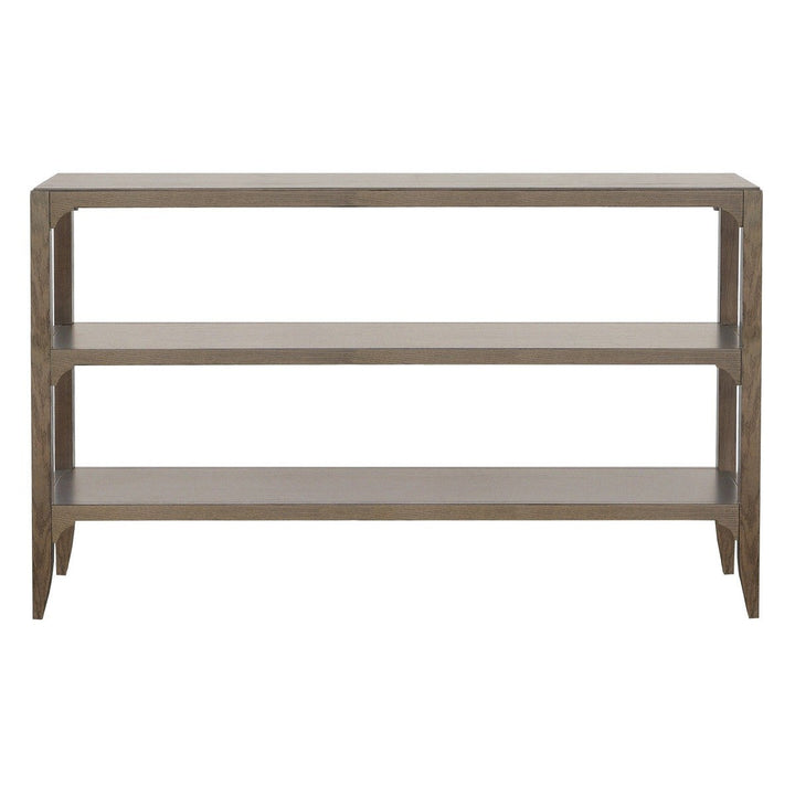 Kendrick Console Table - Modern Truffle - Red Oak Solids