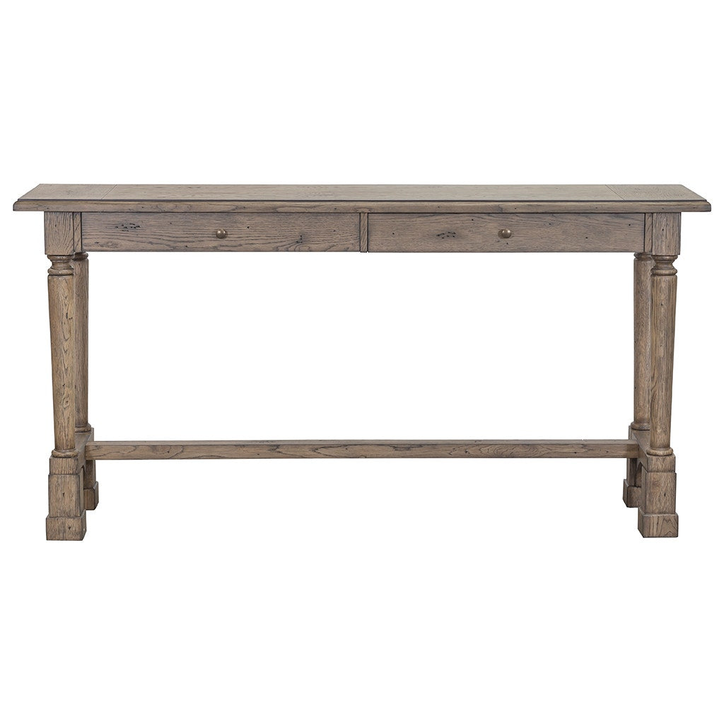 Arcadian Huntboard Console Table - Burnished Oak - White Oak Solids